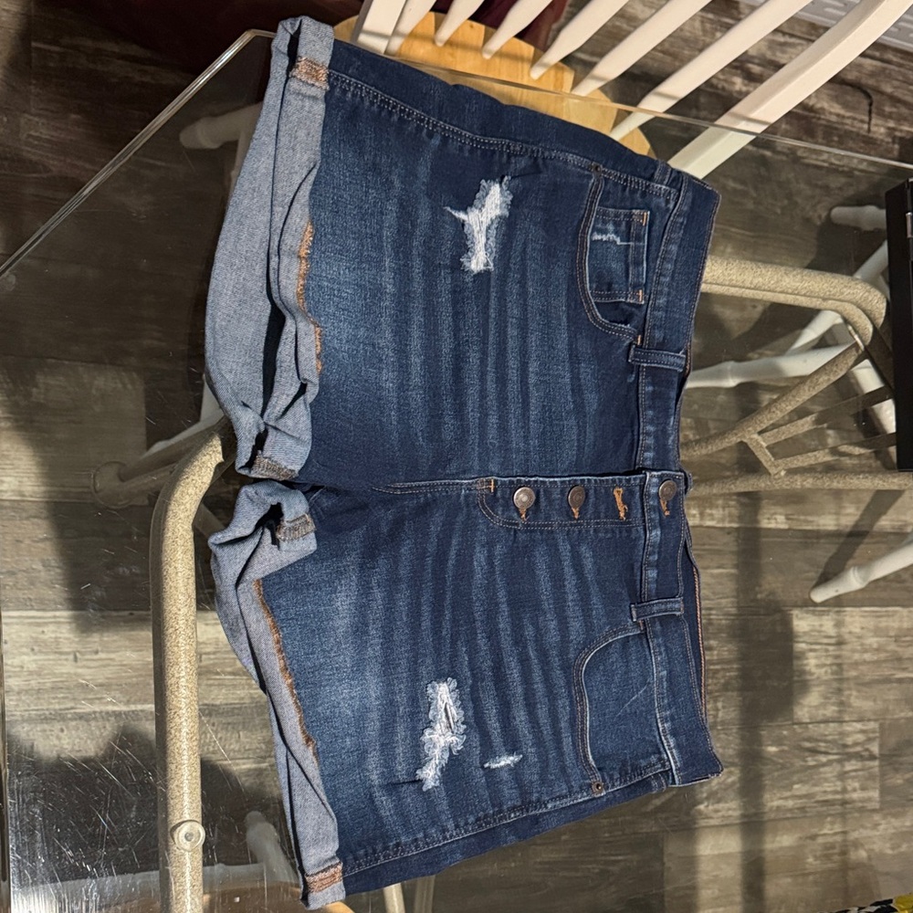 Old Navy Dark Blue Jean Shorts